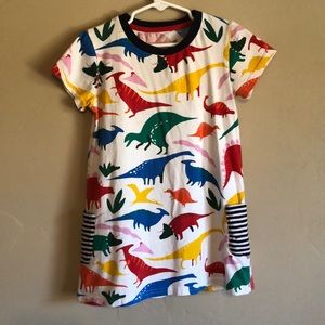 Dinosaur print dress